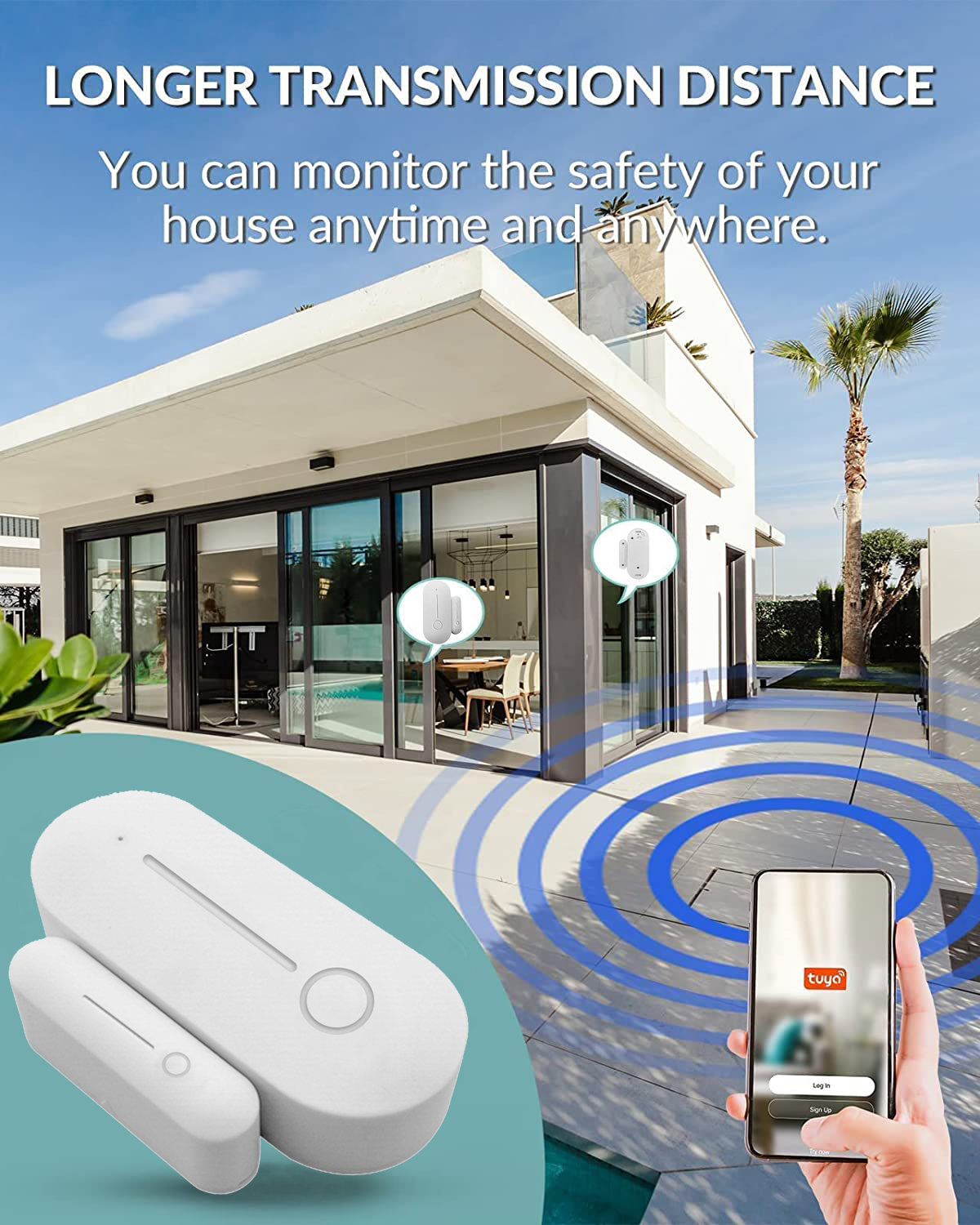 Wifi window door sensor YJ-506